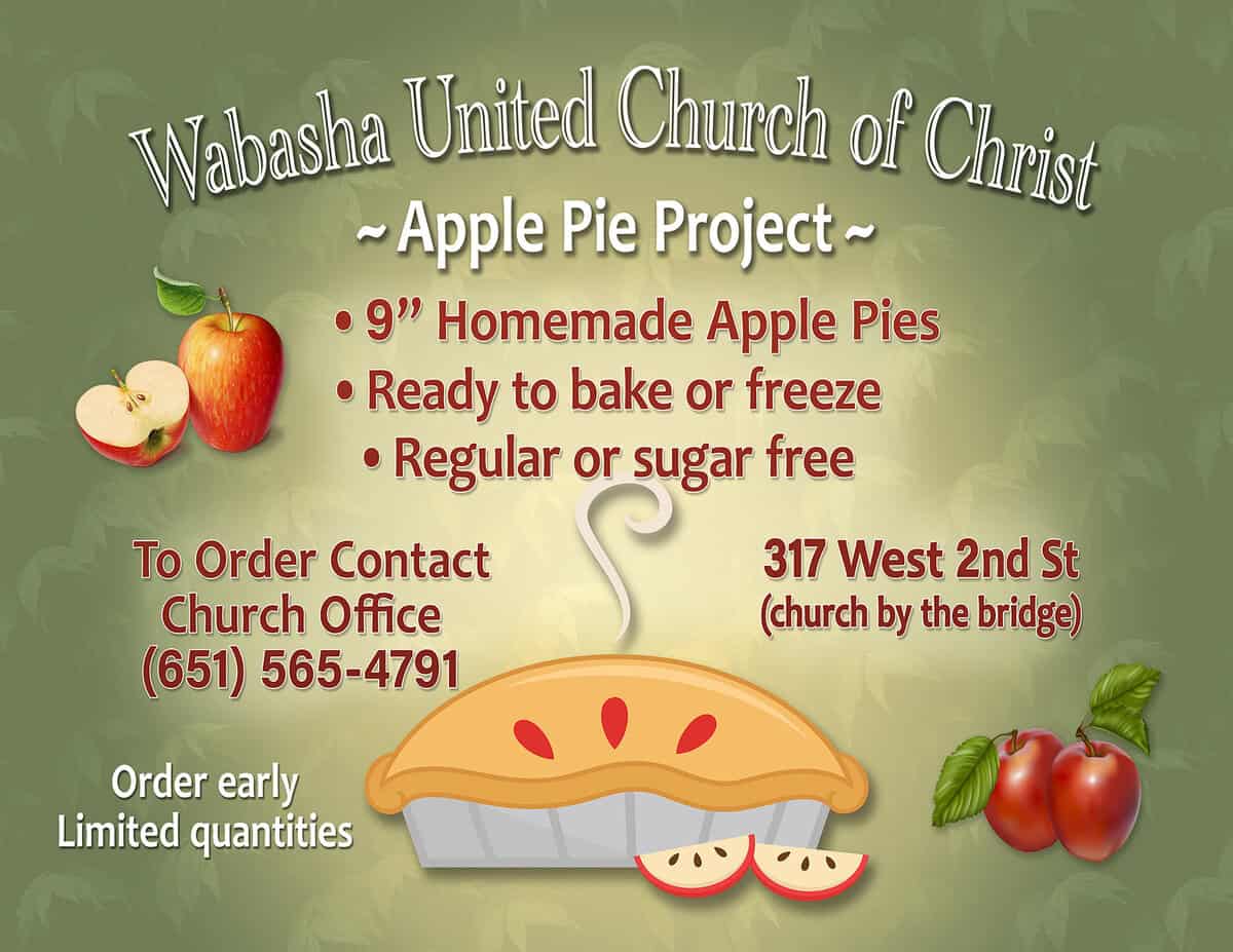 Ucc Apple Pie Project 2024 - United Church Of Christ Wabasha