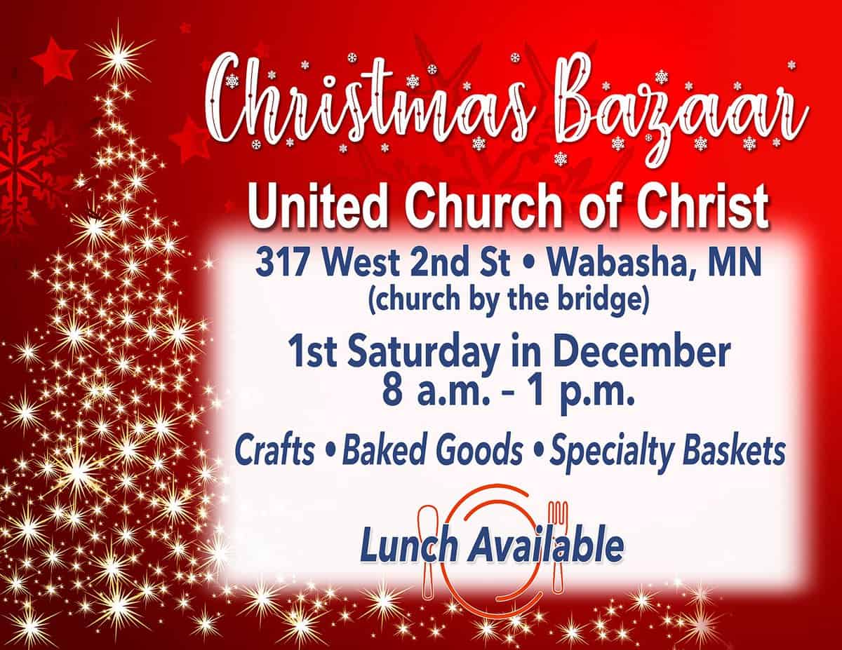 Ucc Christmas Bazaar 2024 - United Church Of Christ Wabasha